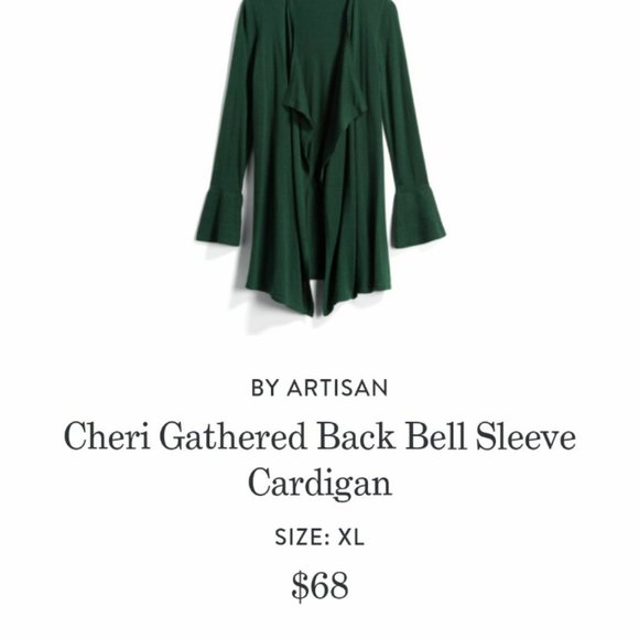 Bell Sleeve Cardigan - Picture 6 of 6